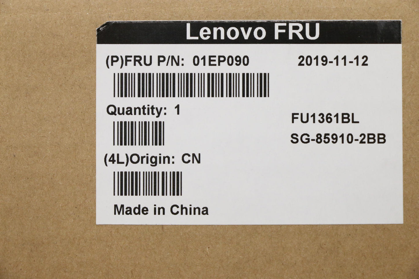 Lenovo Kbd Bl Ltn Uk English - 01EP090