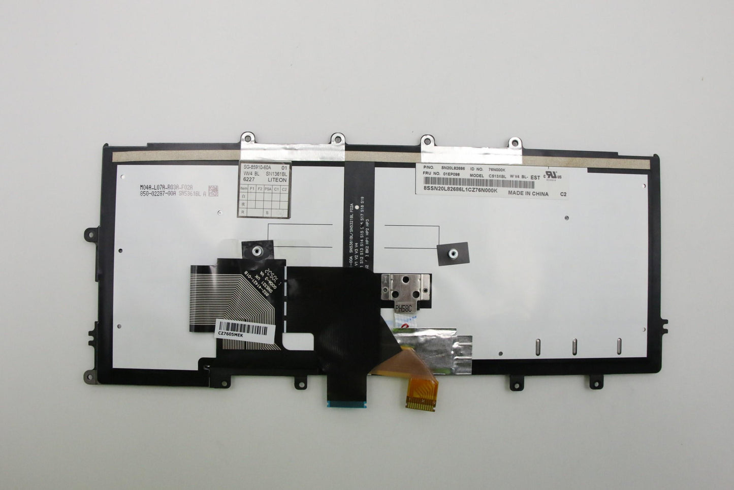 Lenovo Nb Keyboard Keyboard Bl Ltn Es - 01EP098