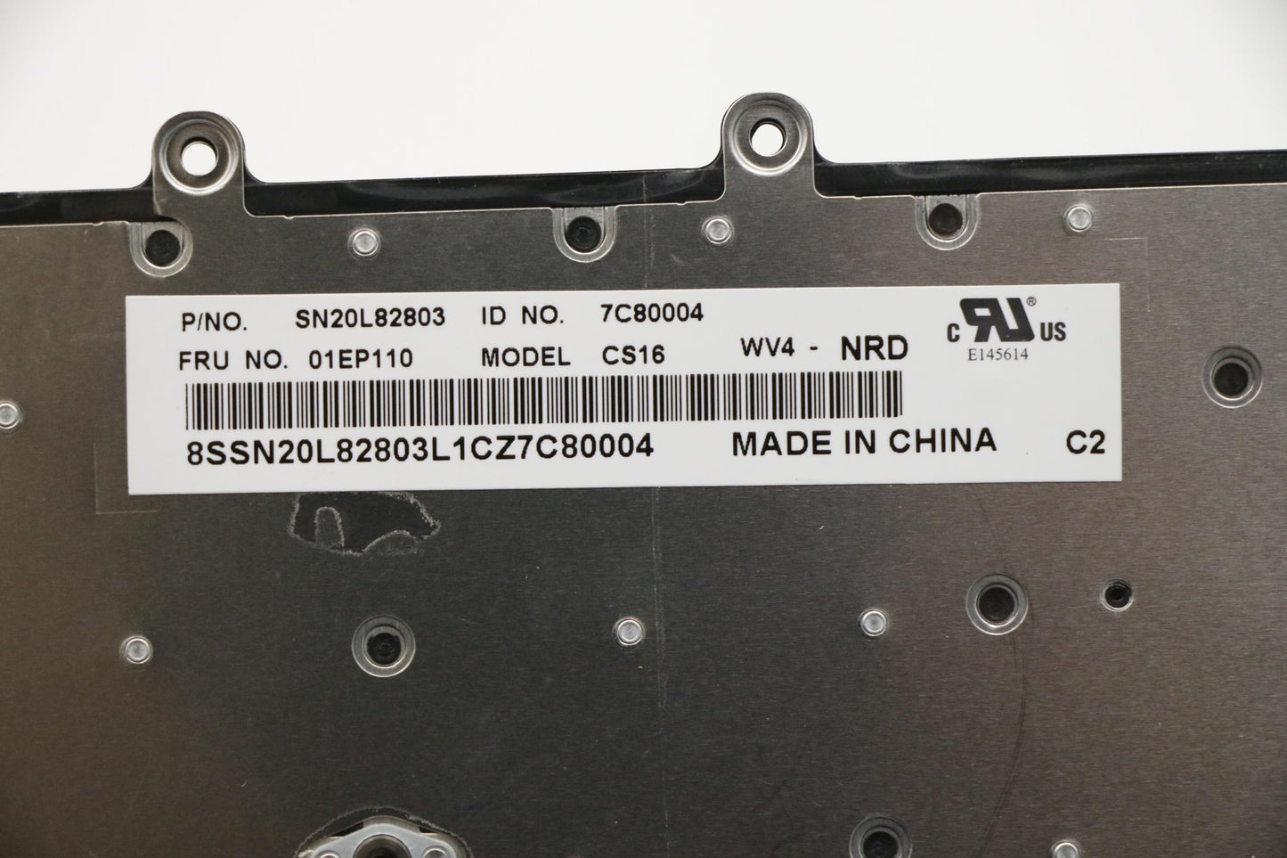 Lenovo Nb Keyboard Keyboard N/Bl Ltn - 01EP110