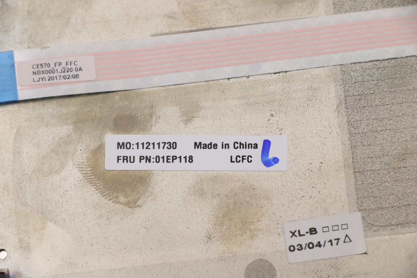 Lenovo Palmrestasm15.6 Jytfpr 3+2Bcp - 01EP118