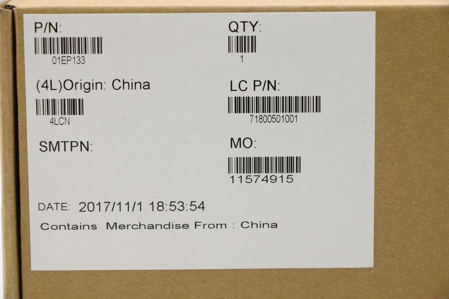 Lenovo I/Oboardffccable - 01EP133