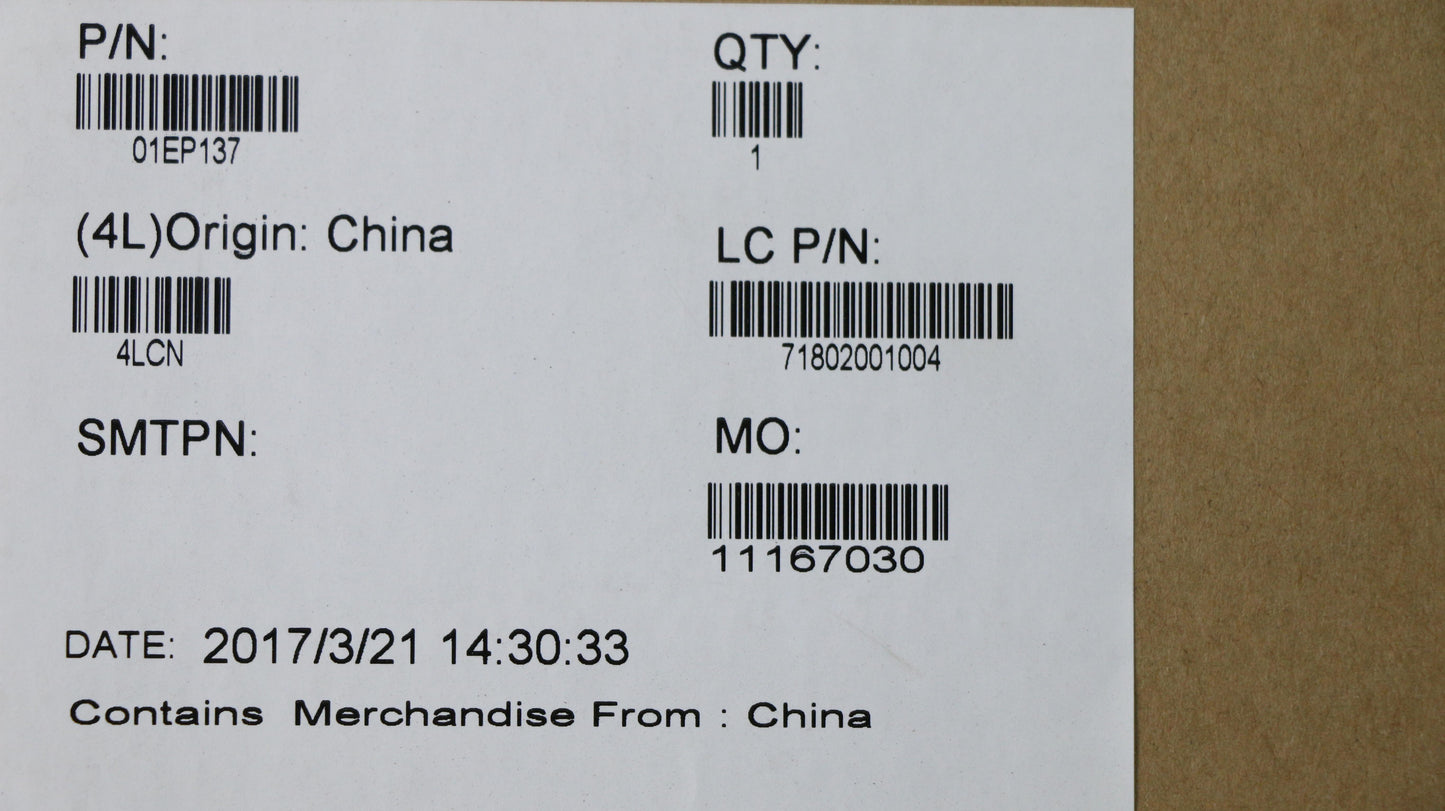 Lenovo Palmrest Nfpr 3+2 Spk Sunrex - 01EP137