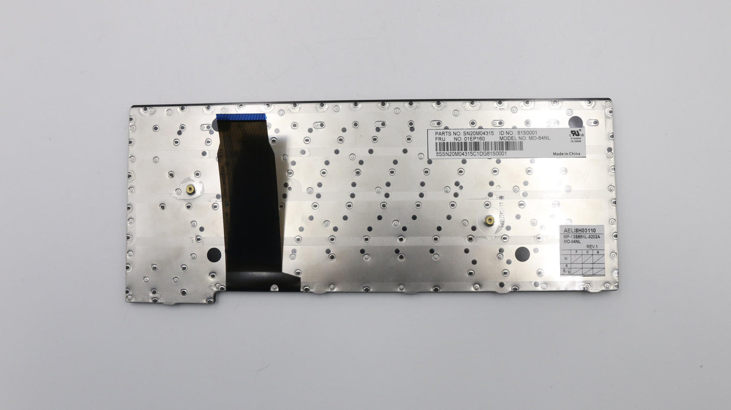 Lenovo Li8G Kb(Holland) 84, Blk, Cny - 01EP160