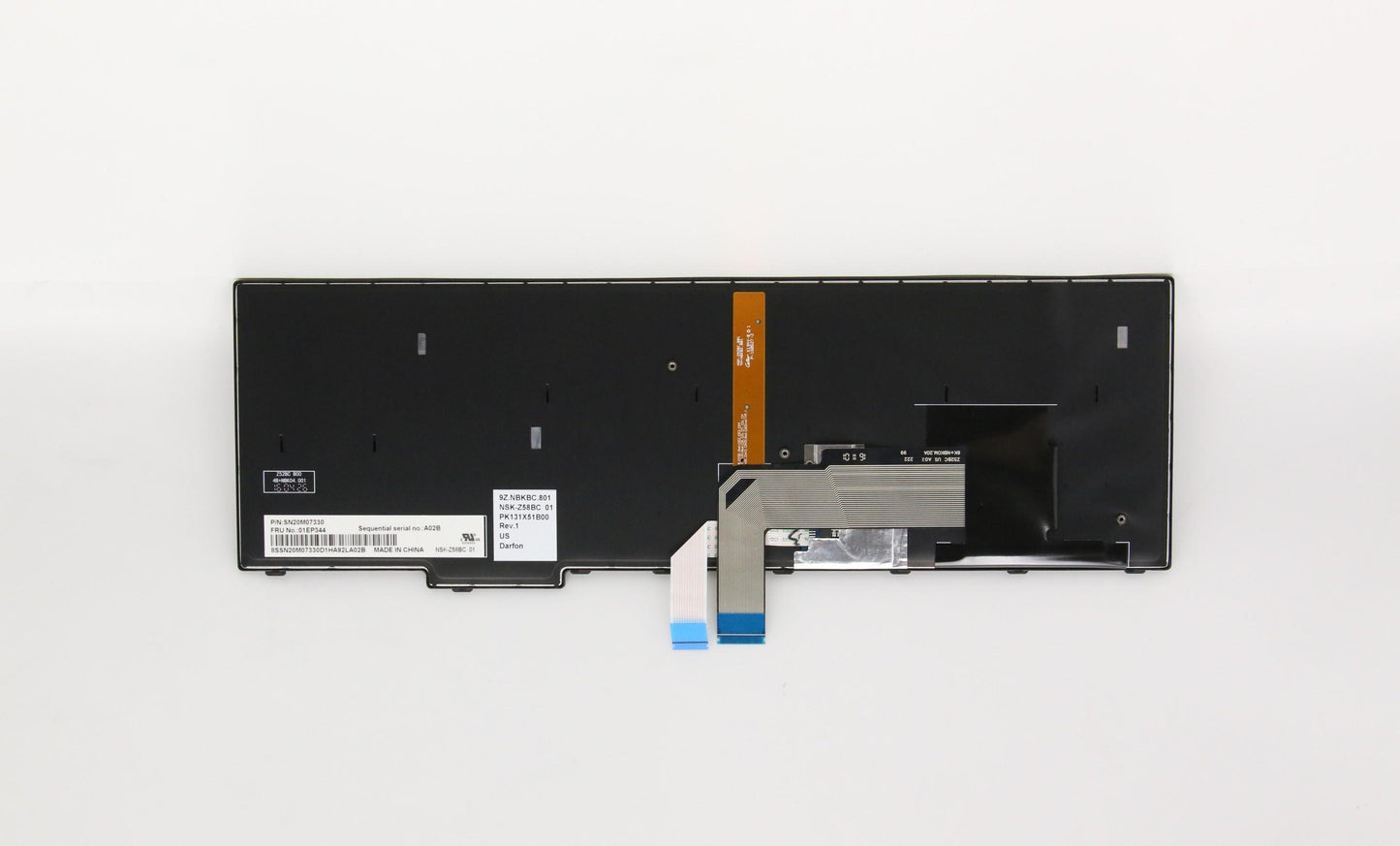 Lenovo Kb Darfon Bl Us - 01EP344