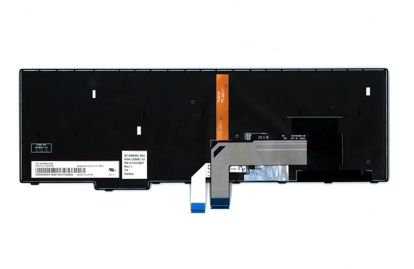 Lenovo Kb Darfon Bl Thai - 01EP378