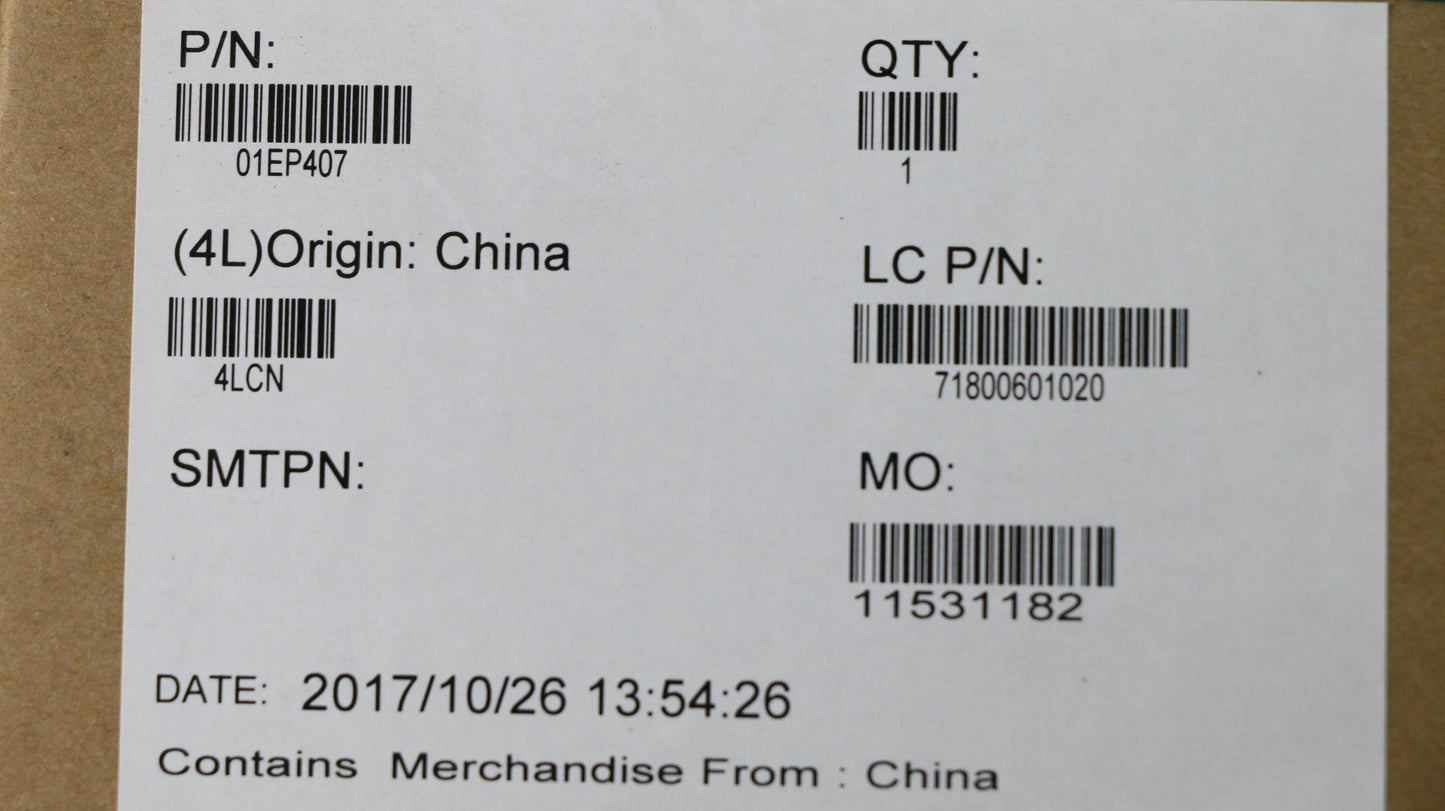 Lenovo I5Skylake Dis Win N-Tpm - 01EP407