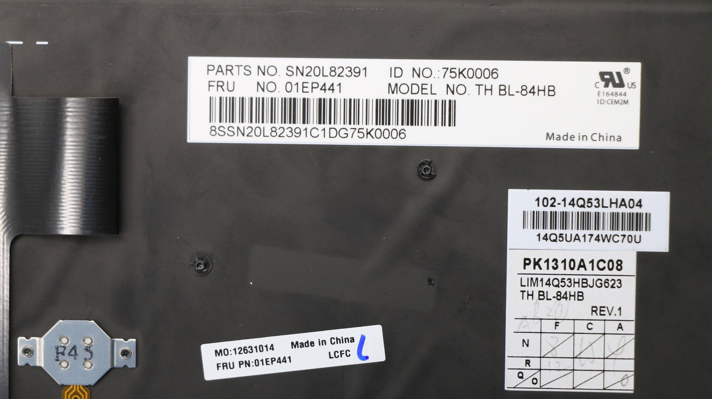 Lenovo Kb Chicony Hebrew - 01EP441
