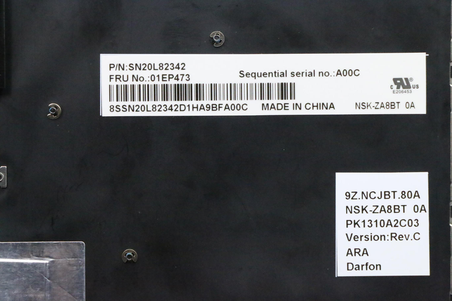 Lenovo Kb Darfon Arabic - 01EP473