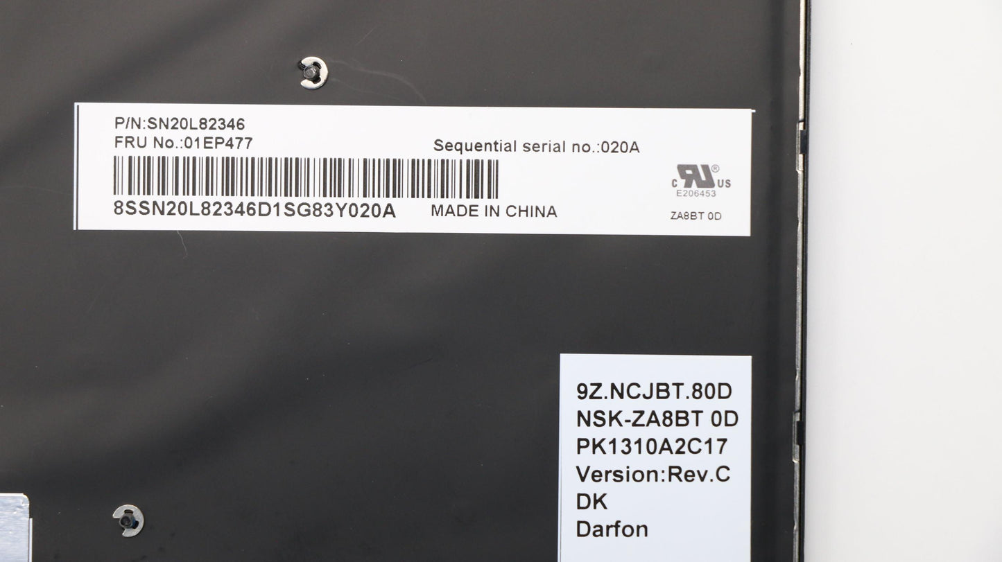 Lenovo Kb Darfon Danish - 01EP477