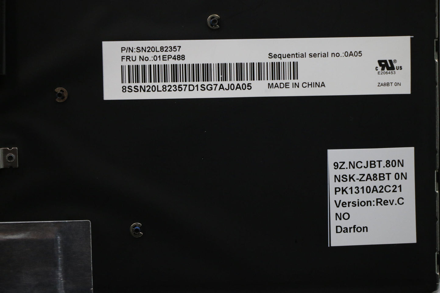 Lenovo Kb Darfon Norwegian - 01EP488