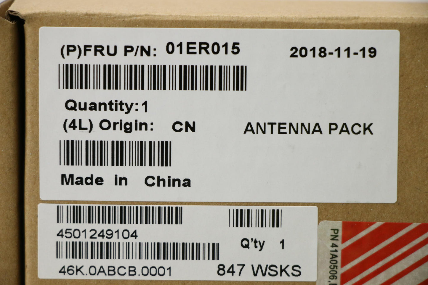 Lenovo Pack Antenna Wlan Main/Aux Ict - 01ER015