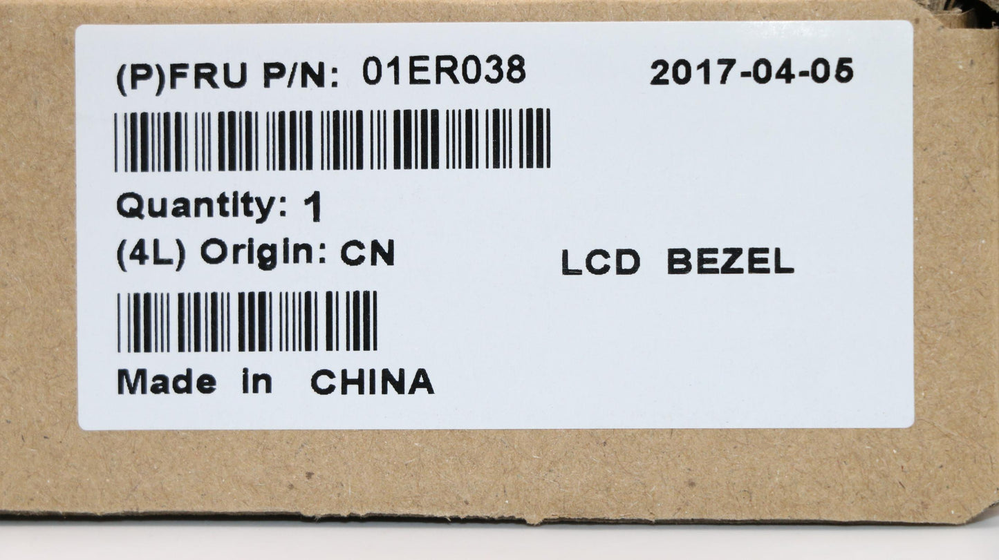 Lenovo Assembly Lcd Bezel Fhd W/O Cam - 01ER038