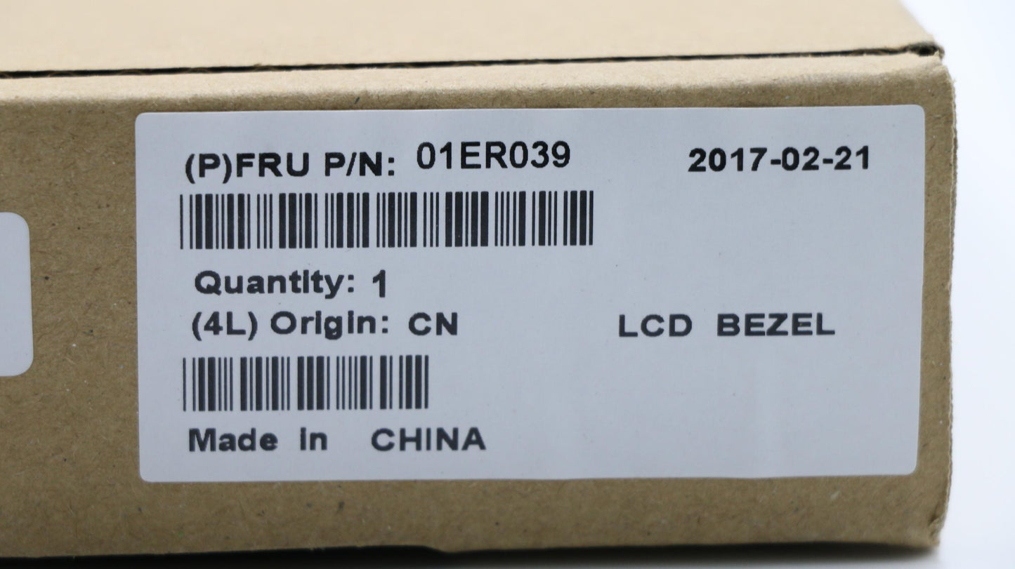 Lenovo Assembly Lcd Bezel Uhd T570 Lt - 01ER039