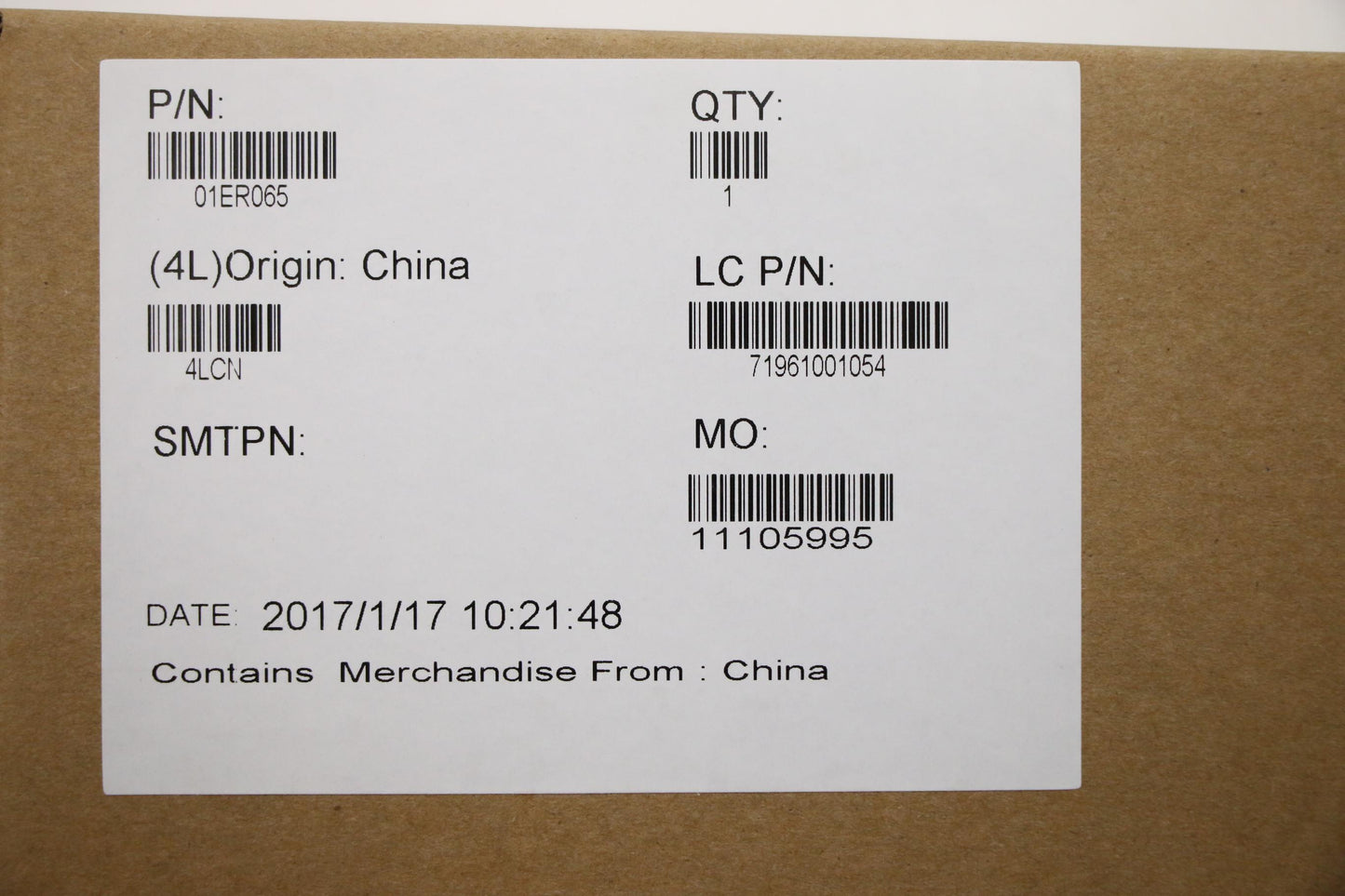 Lenovo Mb I5-7300U 8Gb Yamt Ntpm Win - 01ER065