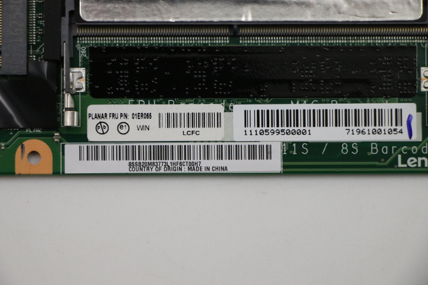 Lenovo Mb I5-7300U 8Gb Yamt Ntpm Win - 01ER065