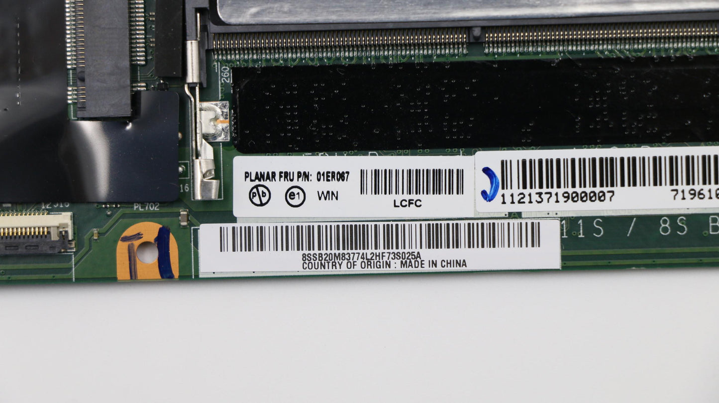 Lenovo Mb I7-7600U 4Gb Yamt Ntpm Win - 01ER067