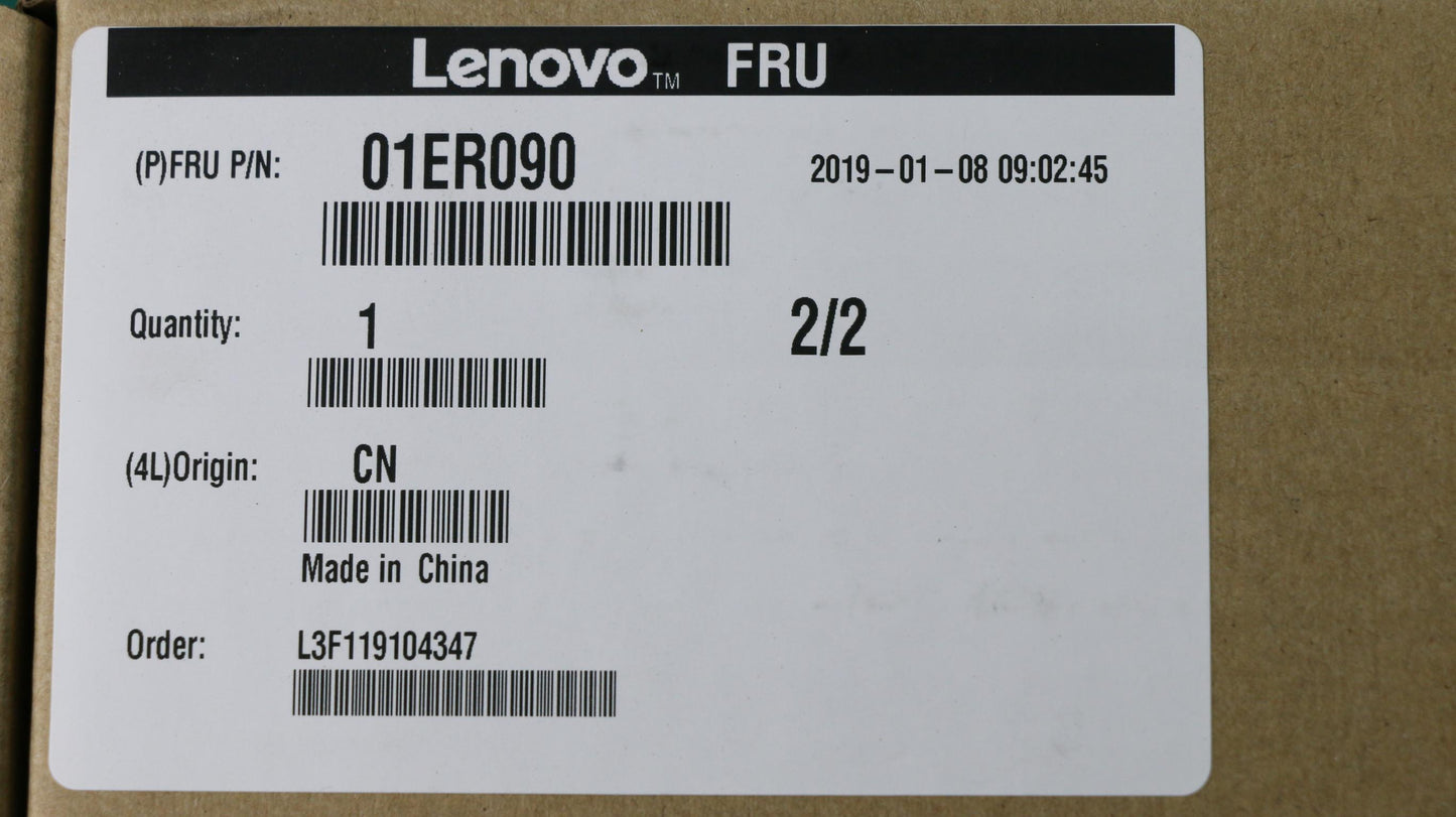 Lenovo Lcd Rear Cover Asm, Wqhd, Th-2 - 01ER090