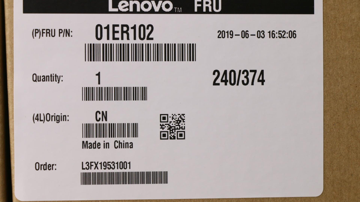 Lenovo Keyboard Bezel Asm, W/Fpr, Bla - 01ER102