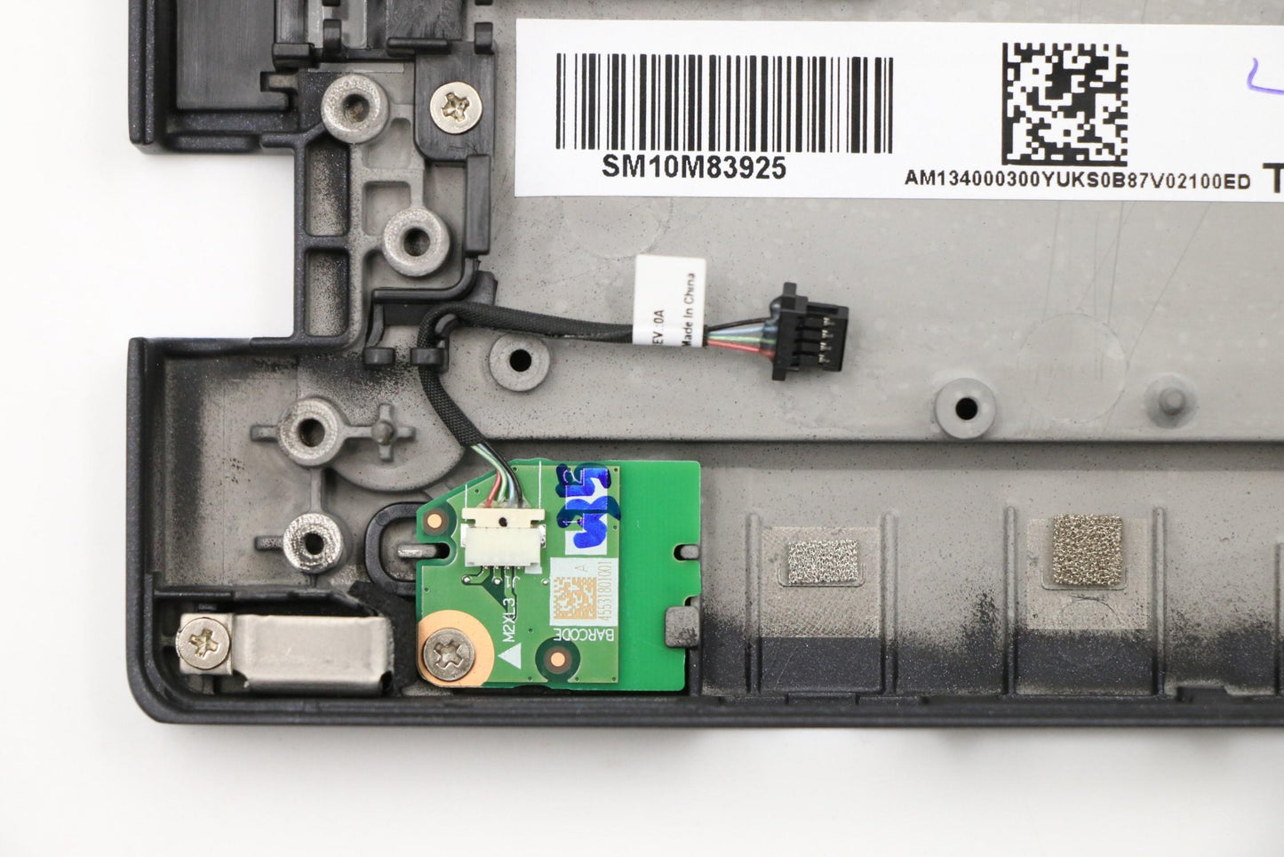 Lenovo Keyboard Bezel Asm, W/O Fpr, B - 01ER103
