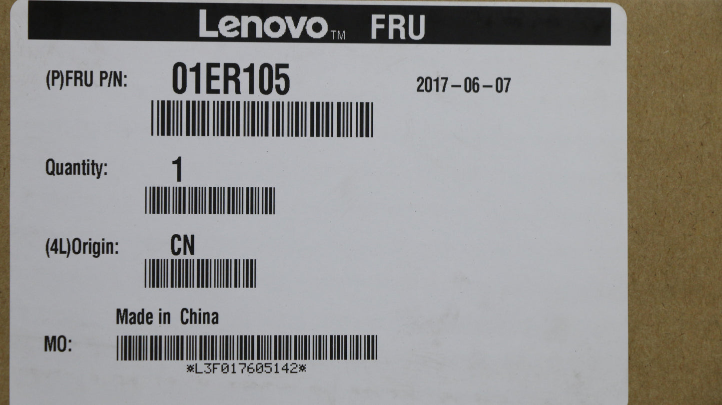 Lenovo Keyboard Bezel Asm, W/O Fpr, S - 01ER105