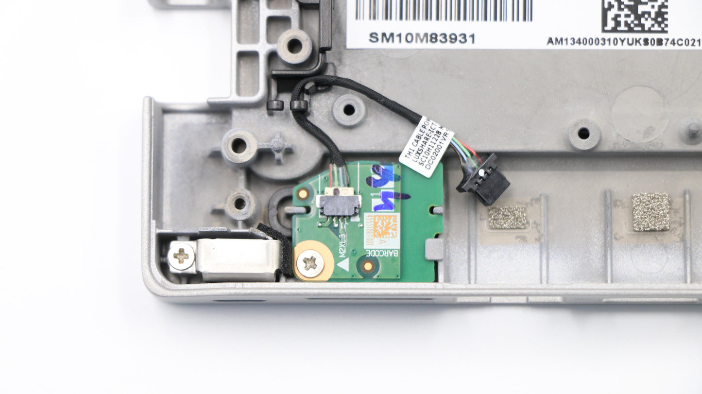 Lenovo Keyboard Bezel Asm, W/O Fpr, S - 01ER105