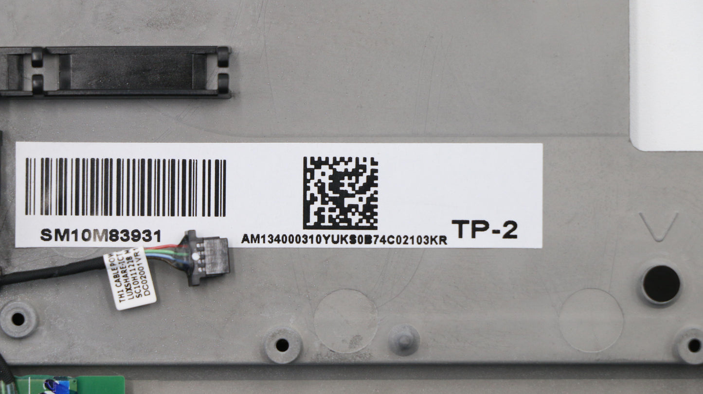 Lenovo Keyboard Bezel Asm, W/O Fpr, S - 01ER105