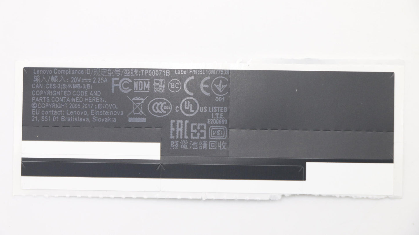 Lenovo Kbd Bezel Asm For Fpr,Lnv - 01ER287