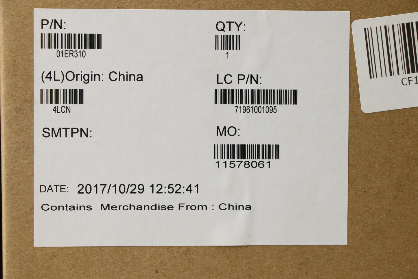 Lenovo Mbi77500U 8G Amtn Tpmyd Tpm2.0 - 01ER310