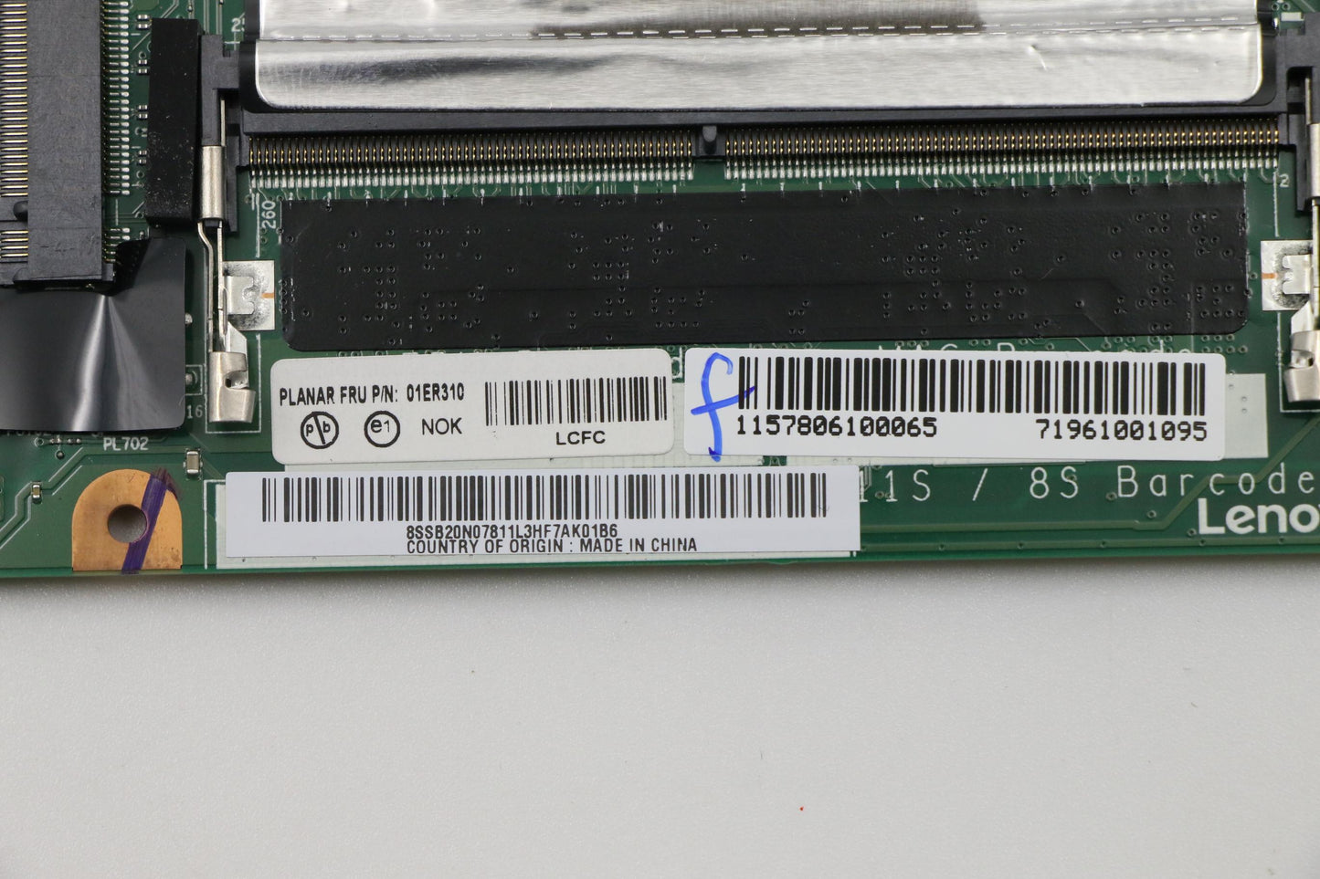 Lenovo Mbi77500U 8G Amtn Tpmyd Tpm2.0 - 01ER310