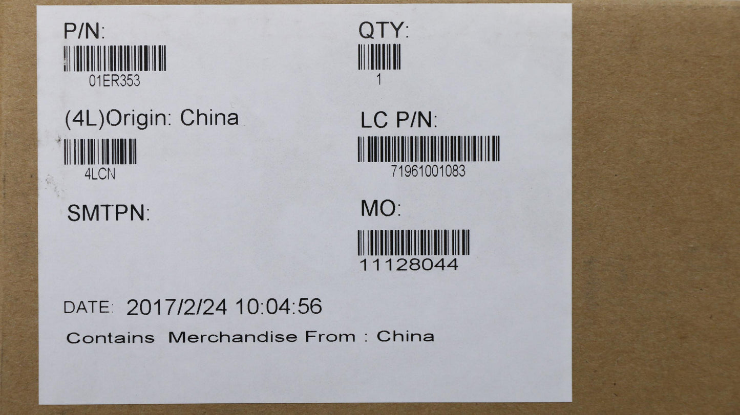 Lenovo Mbi56300U 4G Amtn Tpmyd Tpm1.2 - 01ER353