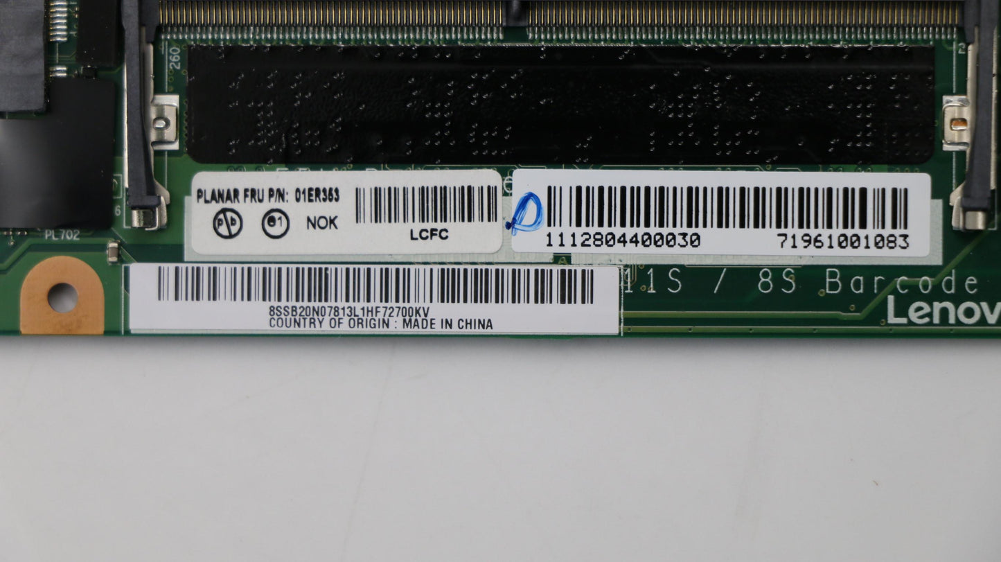 Lenovo Mbi56300U 4G Amtn Tpmyd Tpm1.2 - 01ER353