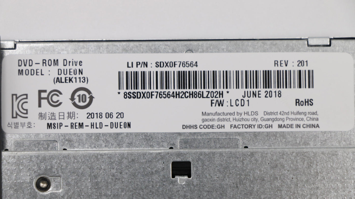 Lenovo Dvd Hlds, 9Mm For Jp - 01ER368