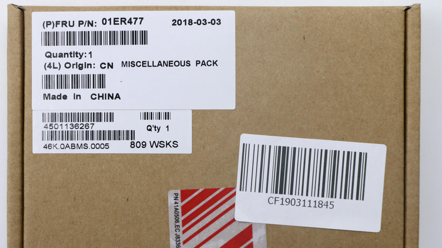 Lenovo 01ER477 Fru System Label Kit