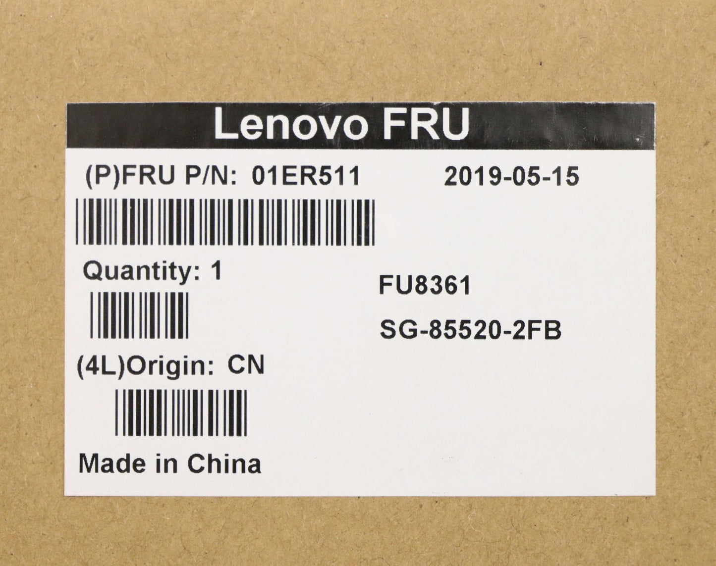 Lenovo Kb Sg-85520-2Fa Fr Lts-1 Nbl S - 01ER511