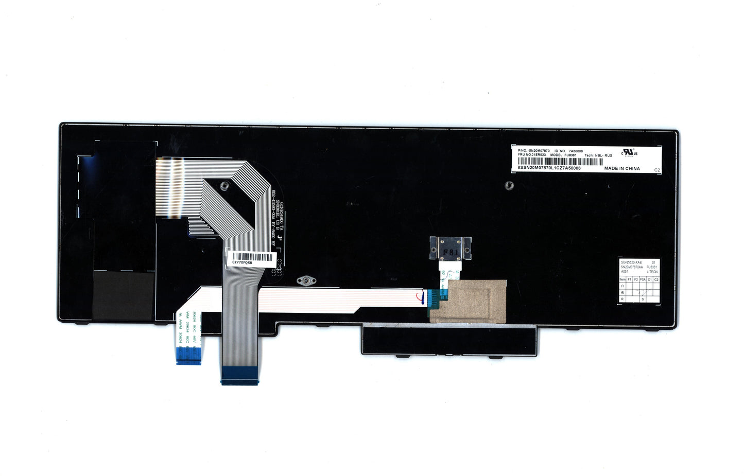 Lenovo Kb Sg-85520-Xaa Ru Lts-1 Nbl S - 01ER523