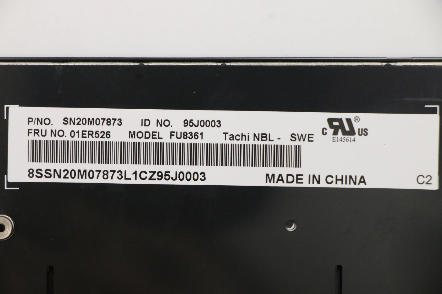 Lenovo Kb Sg-85520-2Sa Se Lts-1 Nbl S - 01ER526