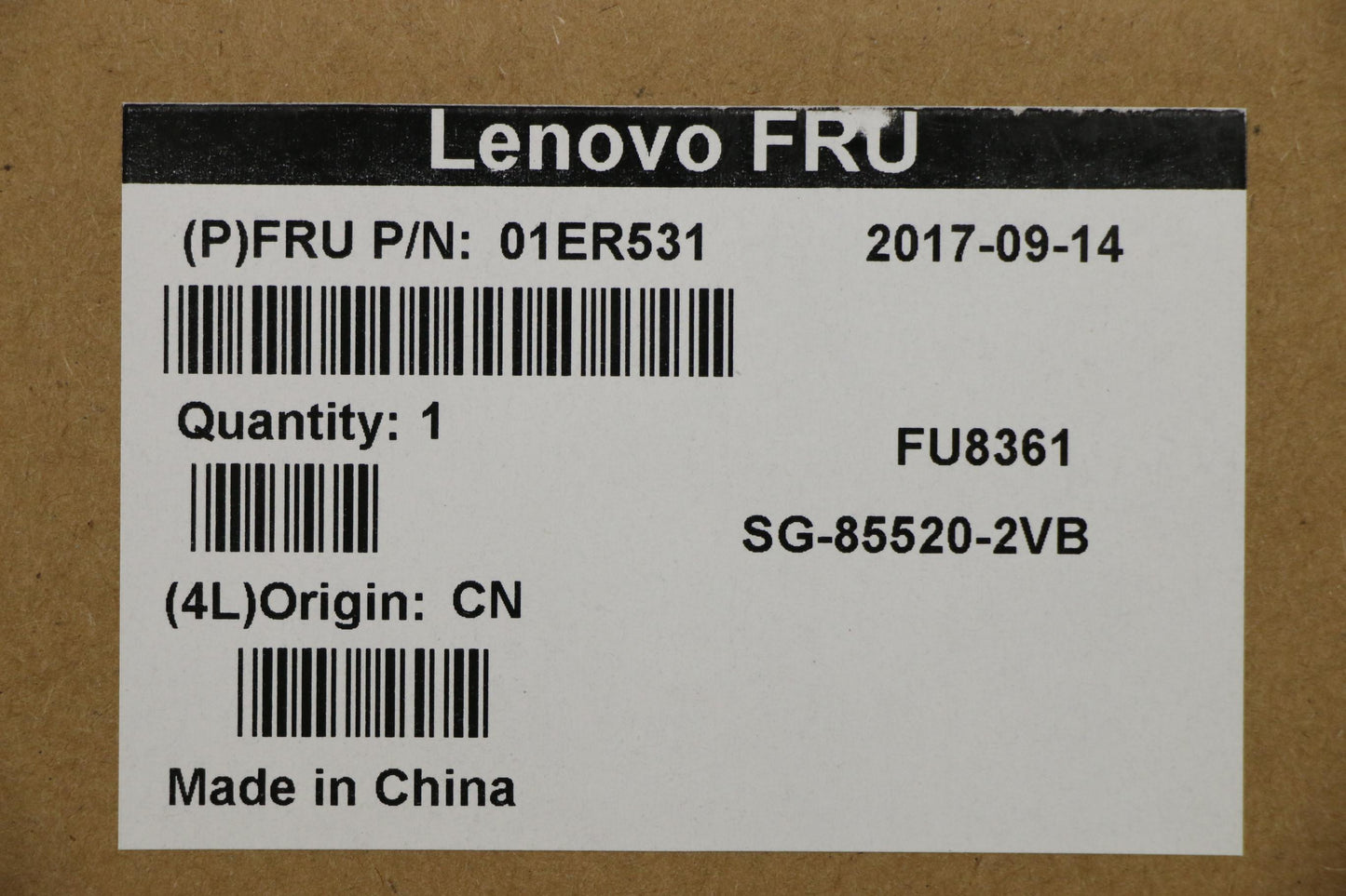 Lenovo Kb Sg-85520-2Va Jp Lts-1 Nbl 1 - 01ER531