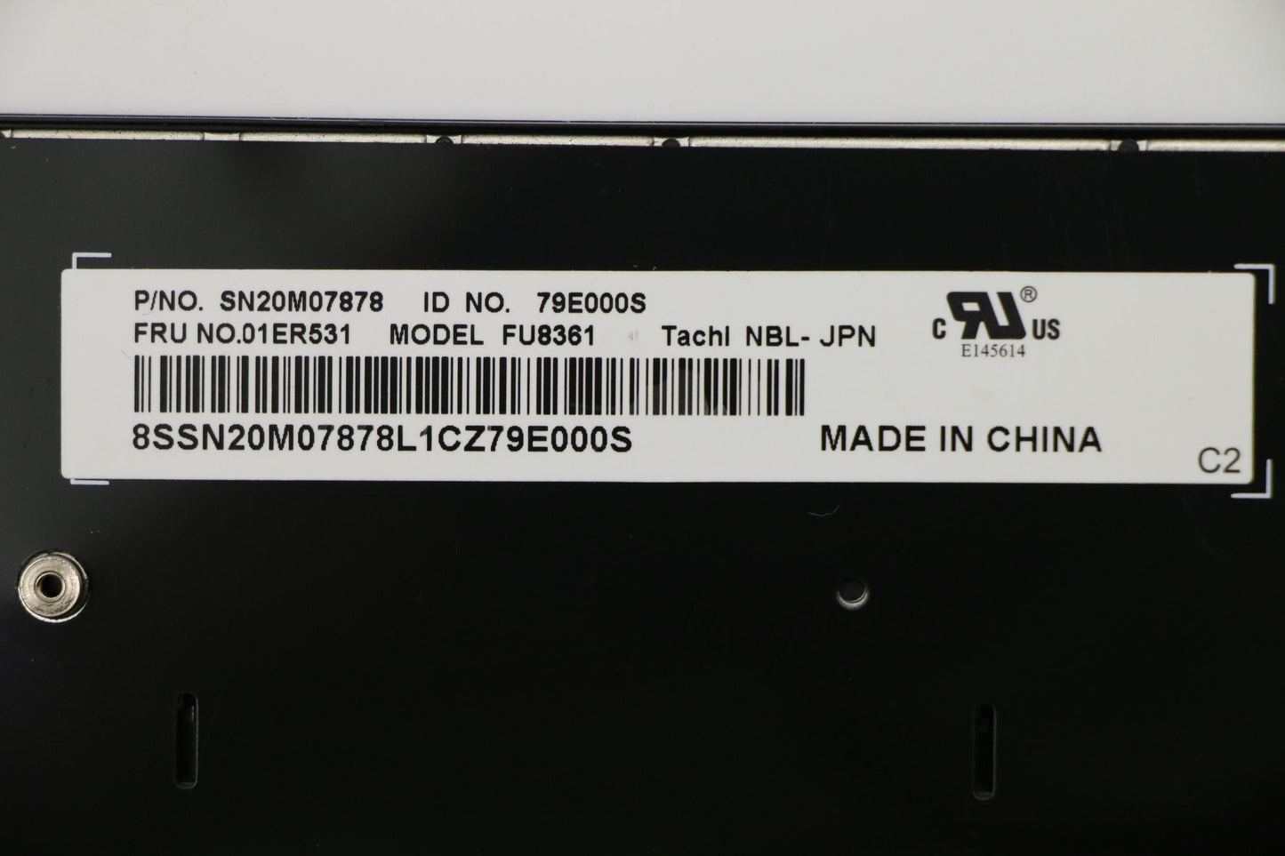 Lenovo Kb Sg-85520-2Va Jp Lts-1 Nbl 1 - 01ER531
