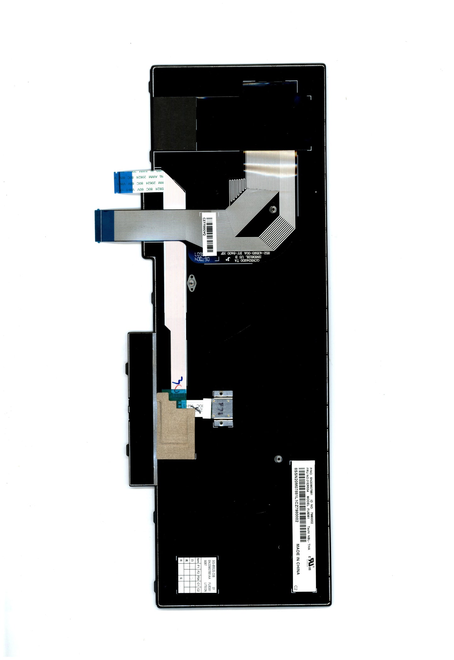 Lenovo Kb Sg-85520-33A Th Lts-1 Nbl S - 01ER534