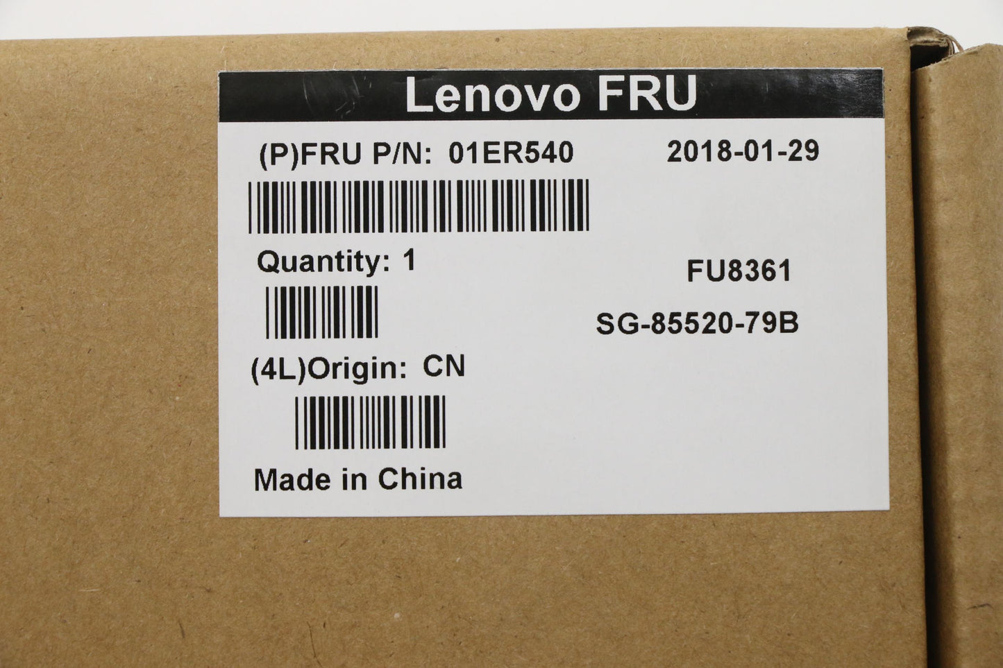 Lenovo Kb Sg-85520-79A Nrd Lts-1 Nbl - 01ER540