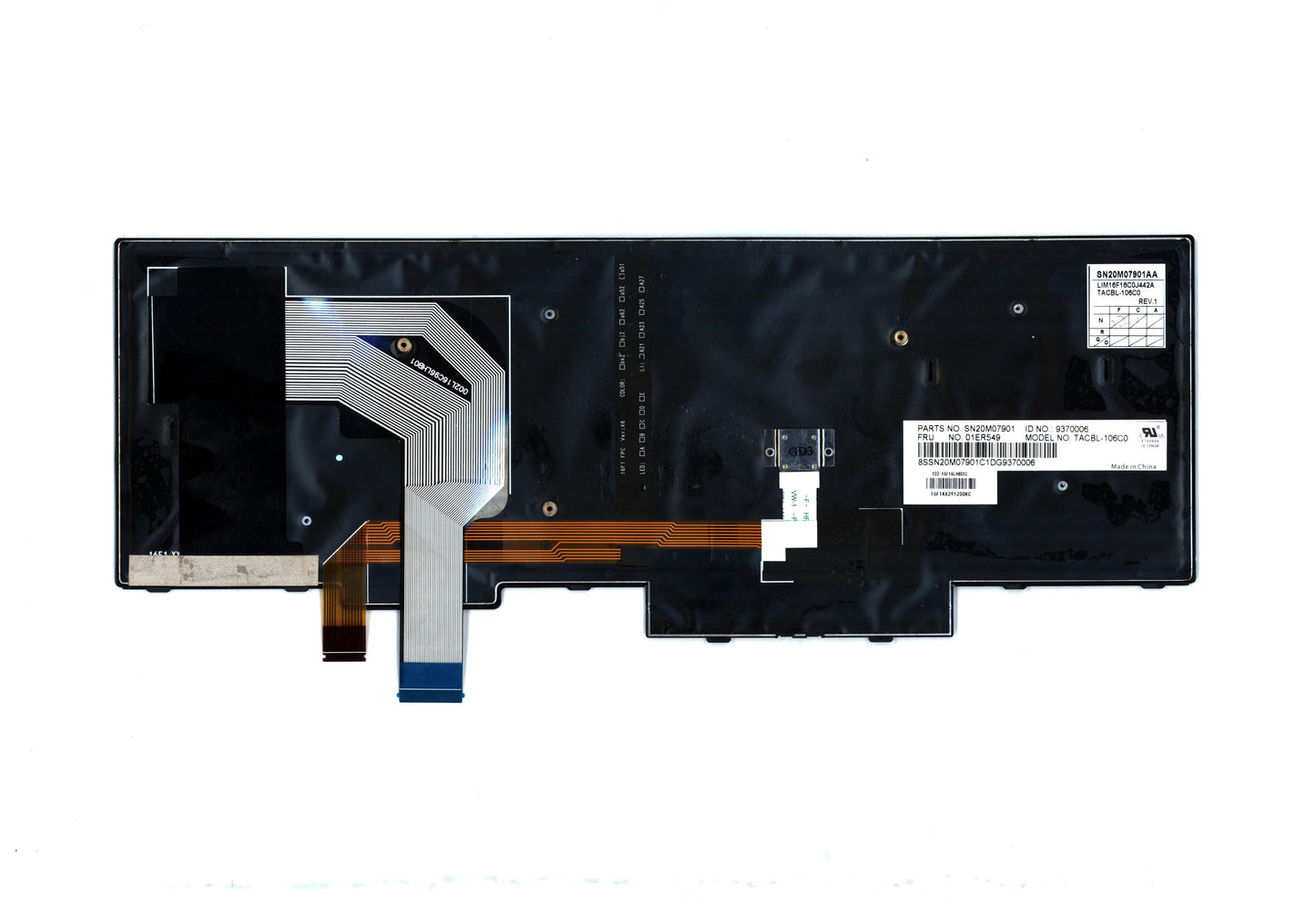 Lenovo Tachi Bl Kbd,Cz,Chy - 01ER549