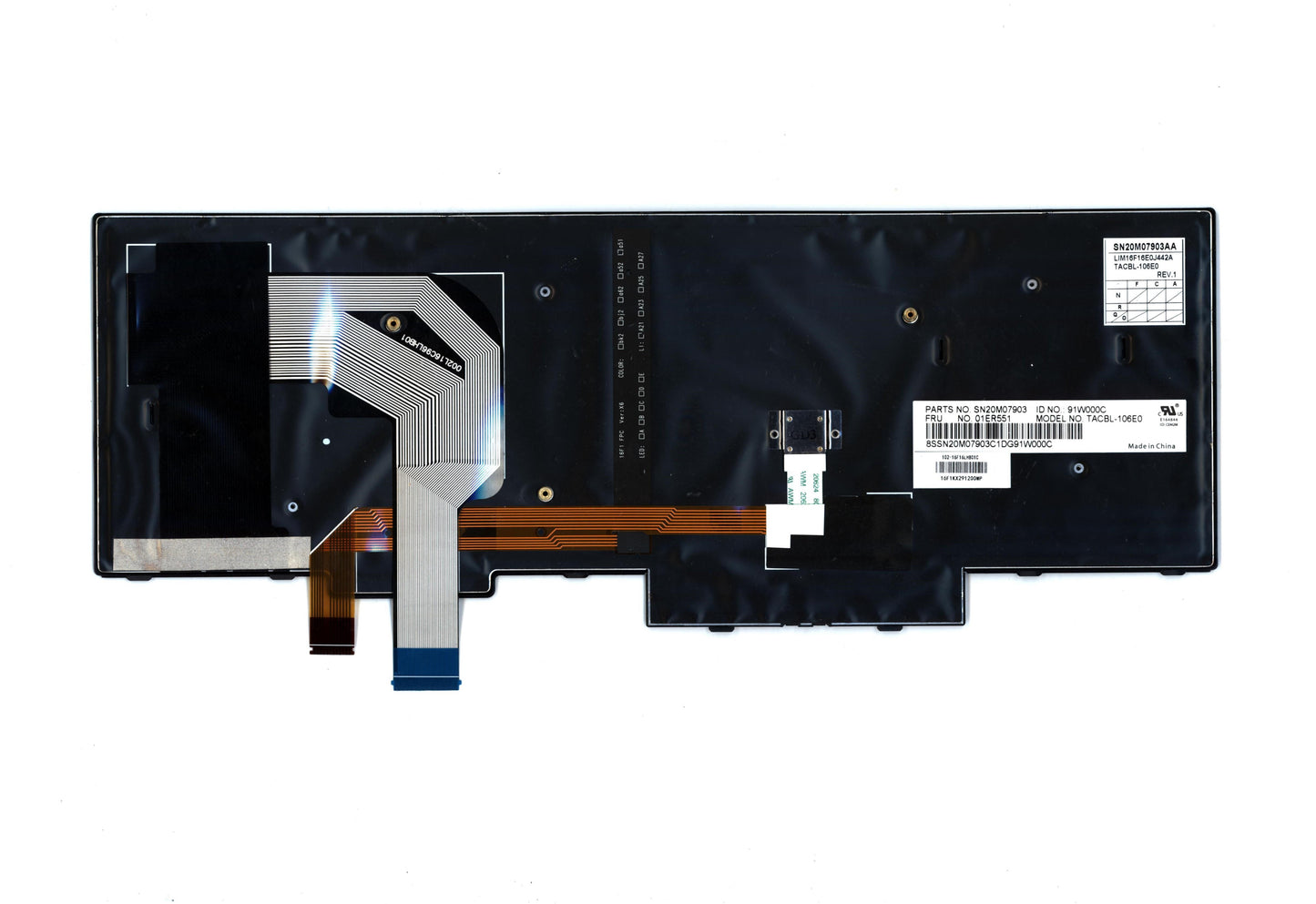 Lenovo Tachi Bl Kbd,Es,Chy - 01ER551