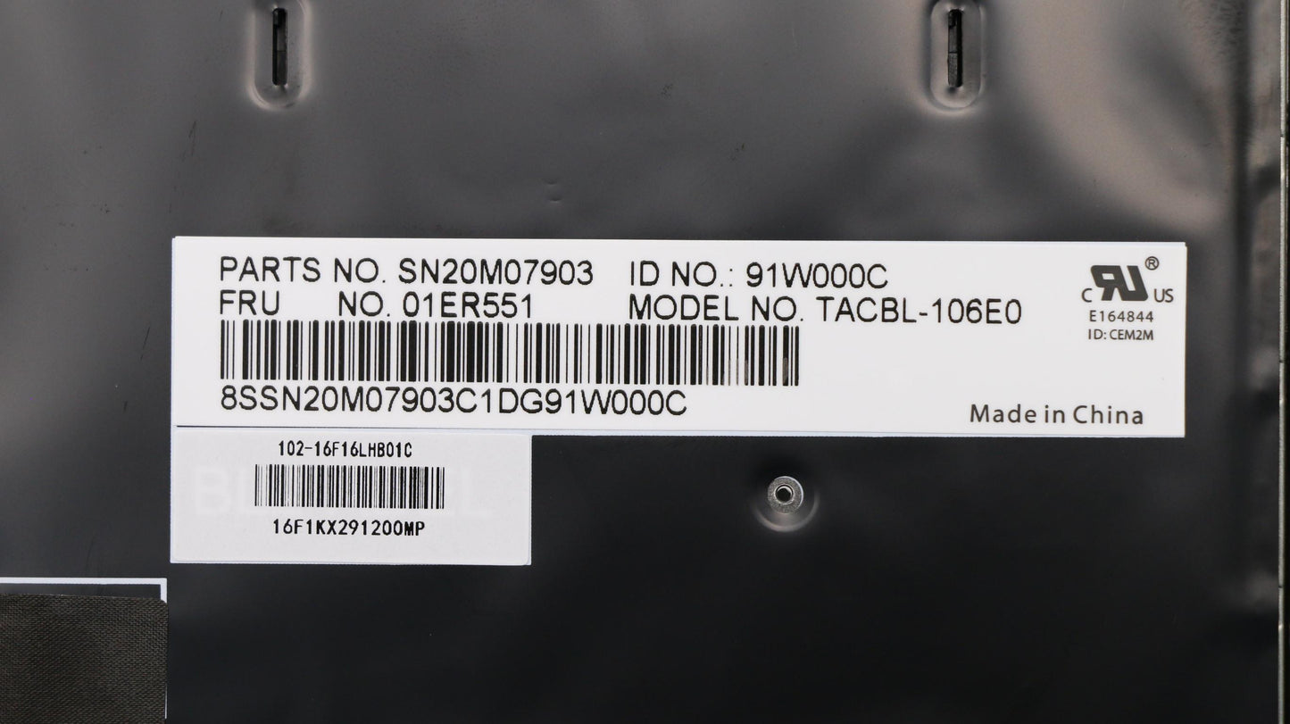 Lenovo Tachi Bl Kbd,Es,Chy - 01ER551