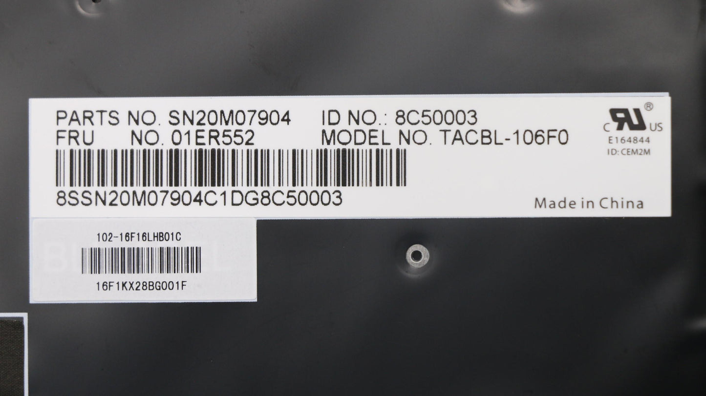Lenovo Kb Lim16F16F0J442 Fr Lts-1 Bl - 01ER552