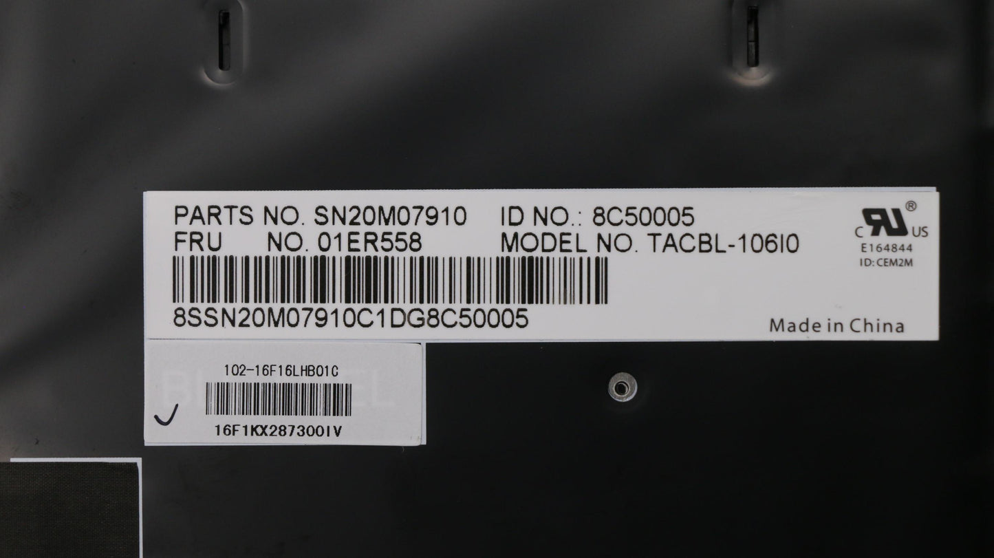 Lenovo Kb Lim16F16I0J442 It Lts-1 Bl - 01ER558