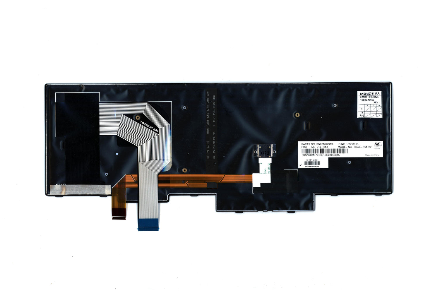Lenovo Kb Lim16F16N0J442 No Lts-1 Bl - 01ER561