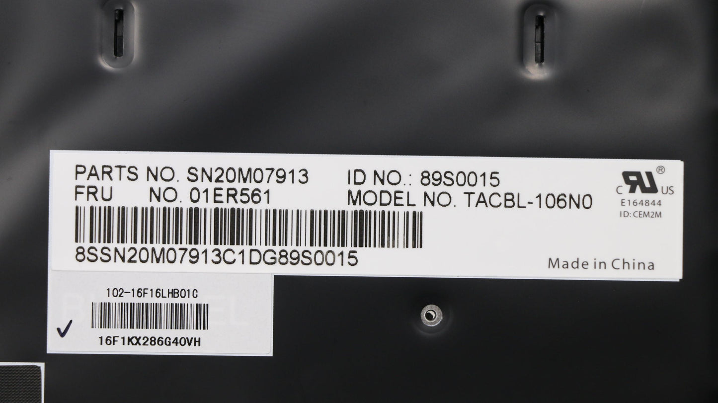 Lenovo Kb Lim16F16N0J442 No Lts-1 Bl - 01ER561