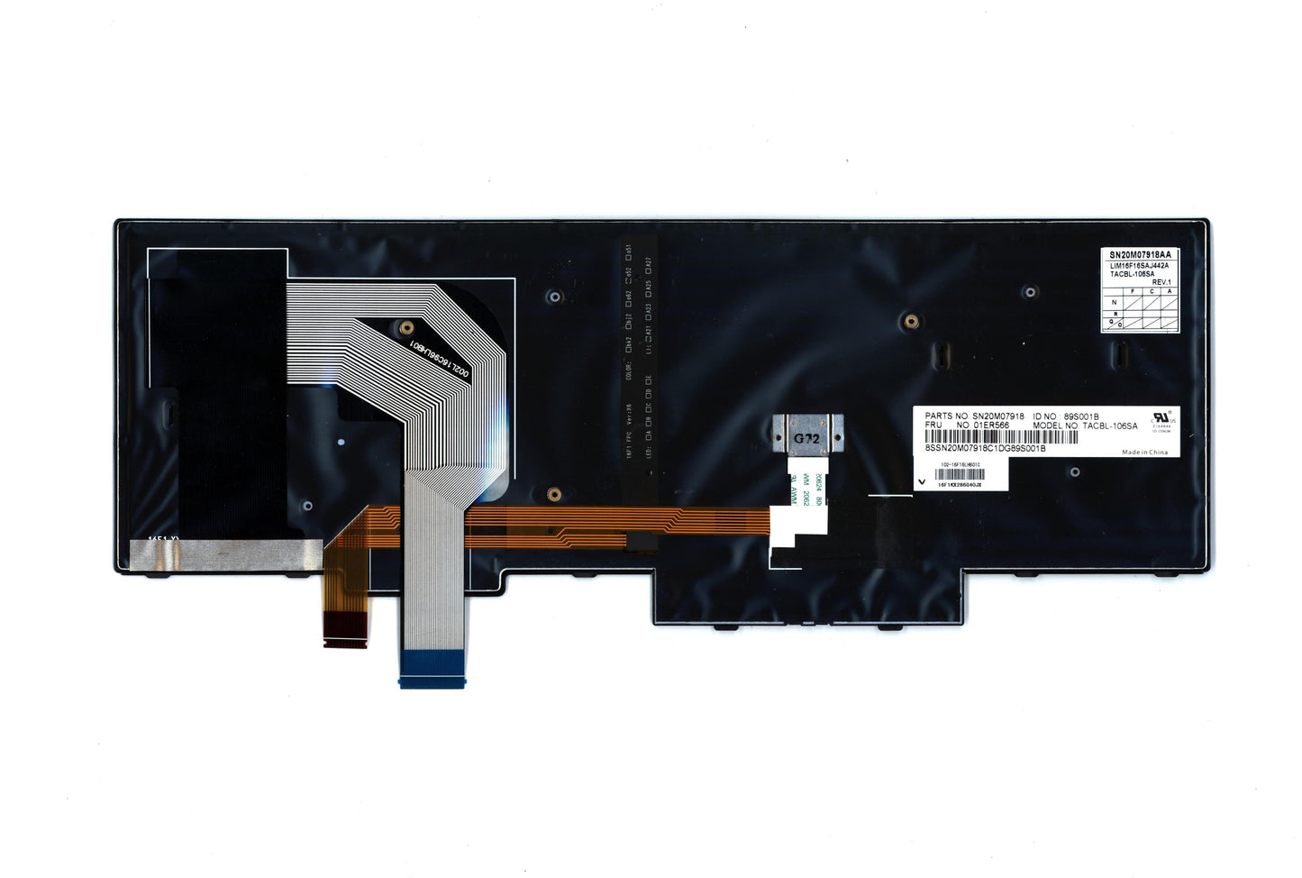 Lenovo Kb Lim16F16Saj442 Si Lts-1 Bl - 01ER566