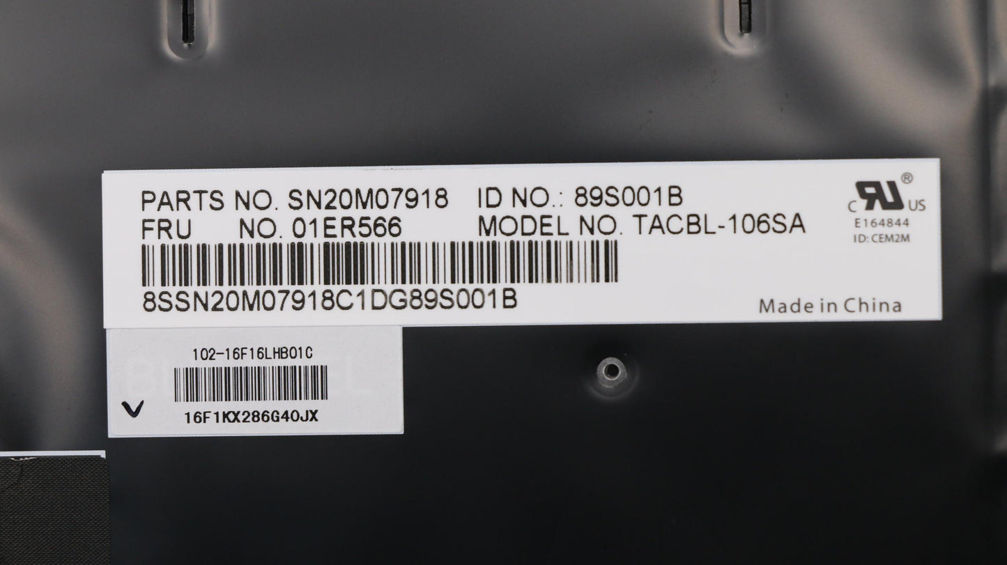 Lenovo Kb Lim16F16Saj442 Si Lts-1 Bl - 01ER566