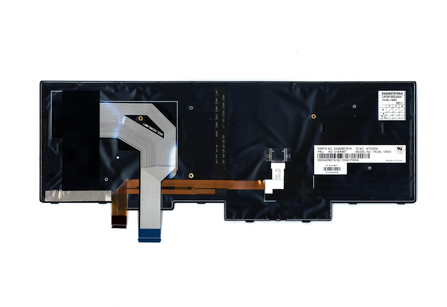Lenovo Kb Lim16F16S0J442 Se Lts-1 Bl - 01ER567